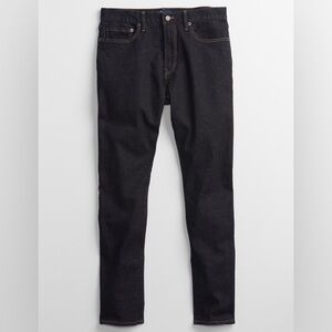 NWT - GAP Factory Men’s Straight Taper GapFlex Jeans, Black Wash - 32Wx32L